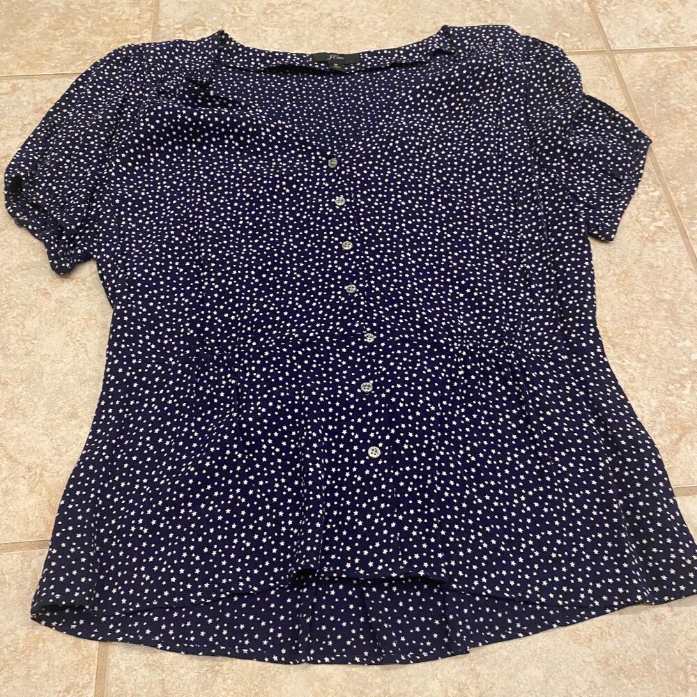 Star Patterned Blouse